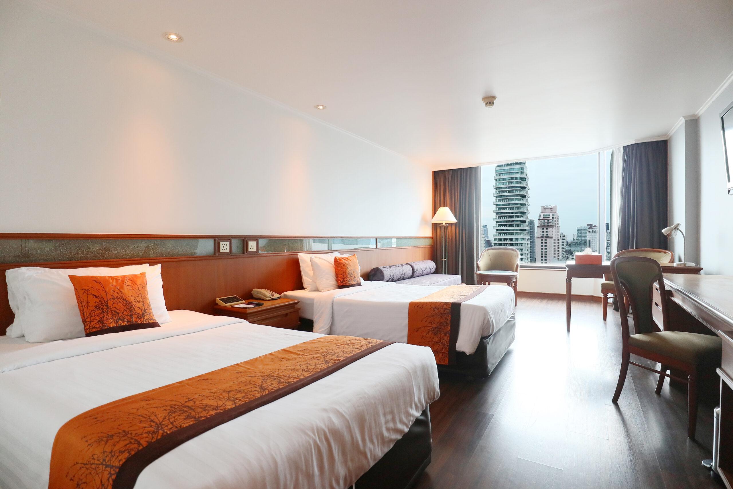 Deluxe Twin Room Bangkok Hotel Lotus Sukhumvit 6657